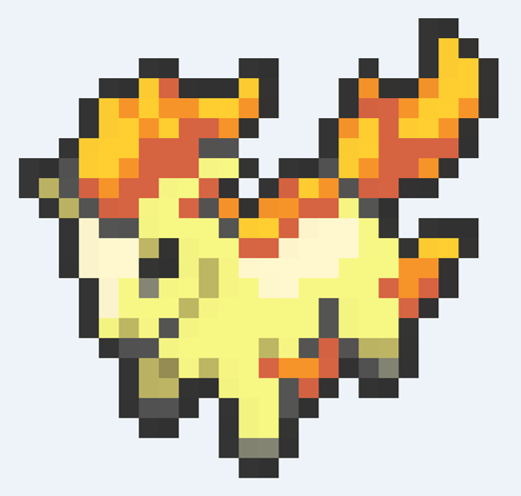 #0077 Fire Horse Monster 1 temporary listing