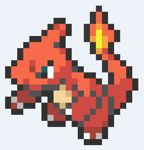 #0005 Flame Monster 1 Blanket - cosy