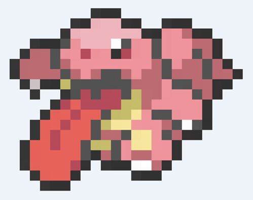 #0108 Licking Monster 1 temporary listing