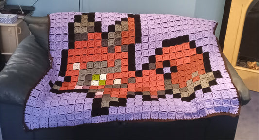 #0009 Shellfish Monster 1 Blanket - airy