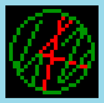 Stray Kids Condensed Logo (festive colours)