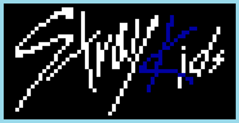 Stray Kids Band Logo - flat