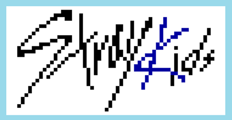 Stray Kids Band Logo - flat