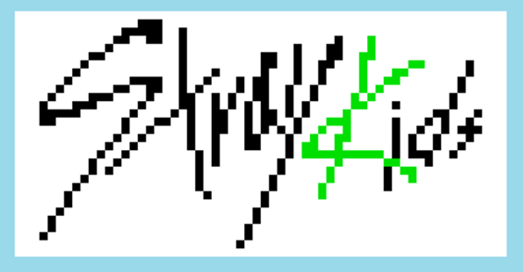 Stray Kids Band Logo - flat