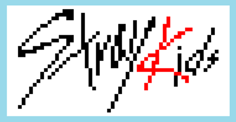 Stray Kids Band Logo - flat