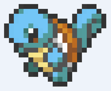 #0007 Tiny Turtle Monster 1 Cushion