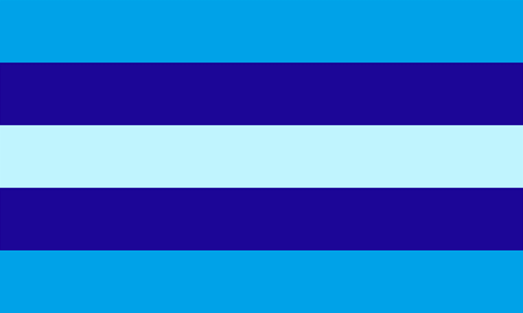 Transmasculine Flag - blue only