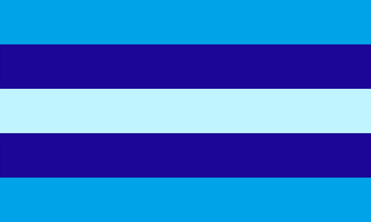 Transmasculine Flag - blue only